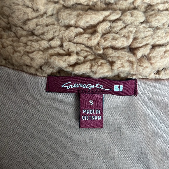 Women’s teddy jacket zip up - Picture 2 of 2